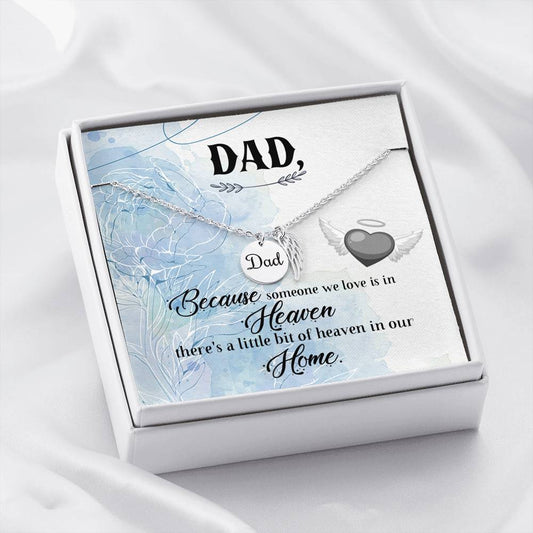 Loving Dad Remembrance Necklace
