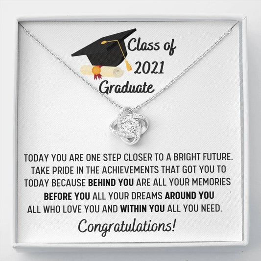 Class of 2021 Graduate - Love Knot Necklace