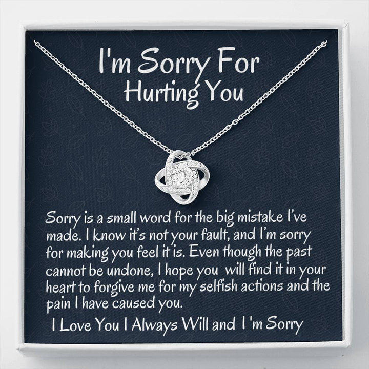 I'm Sorry for Hurting You Necklace Gift Apology Gift – Gifted Happiness