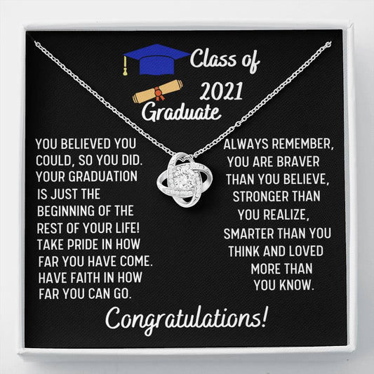 Class of 2021 Graduate - Love Knot to link to Etsy