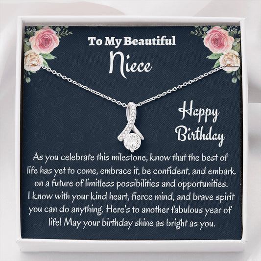 Niece Birthday Gift, Beautiful Necklace, Gift For Niece From Aunt, Birthday Jewelry Gift, Uncle to Niece Gift