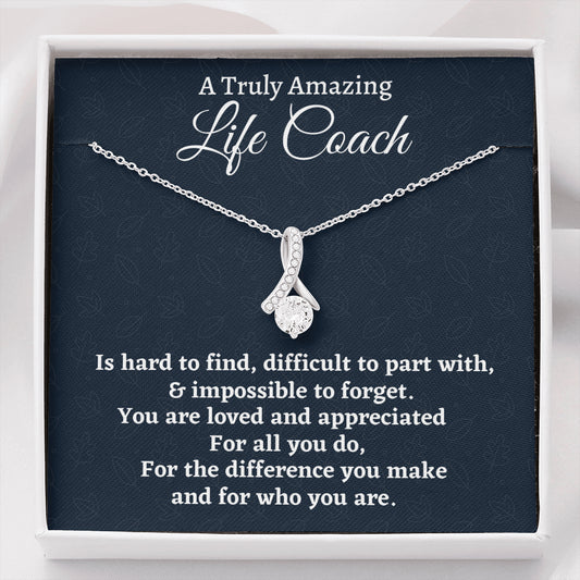 Life Coach Gift, Appreciation Gift For A Life Coach, Beautiful Necklace Personalized Gift, Jewelry Gift For Women