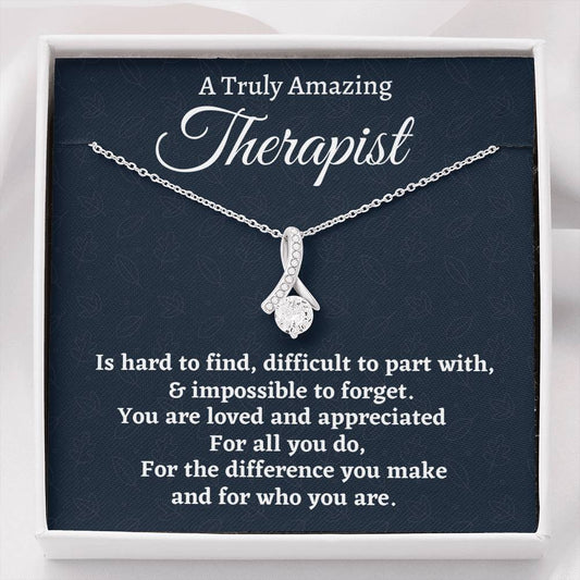 Therapist Gift, Appreciation Gift For A Therapist, Beautiful Necklace, Personalized Therapist Gift, Jewelry Gift For Women