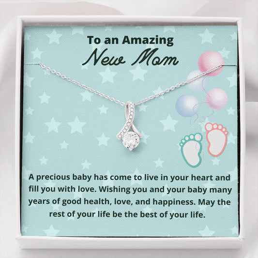 Gift for New Mom Necklace First Time Mom to be Gifts, Present for New Mom, Unique New Mom Gift