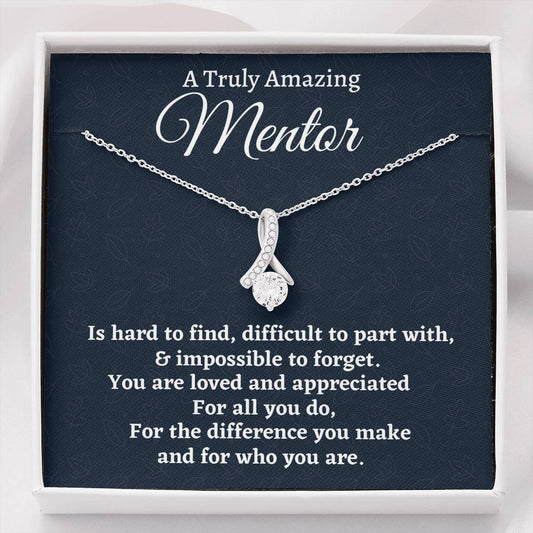 Mentor Gift, Appreciation Gift For A Mentor, Beautiful Necklace, Personalized Mentor Gift, Jewelry Gift For Women