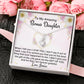 To My Bonus Daughter Personalized Gift, Stepdaughter Gift, Beautiful Necklace, Bonus Daughter Birthday Gift, Gift for Bonus Daughter, Daughter in Law
