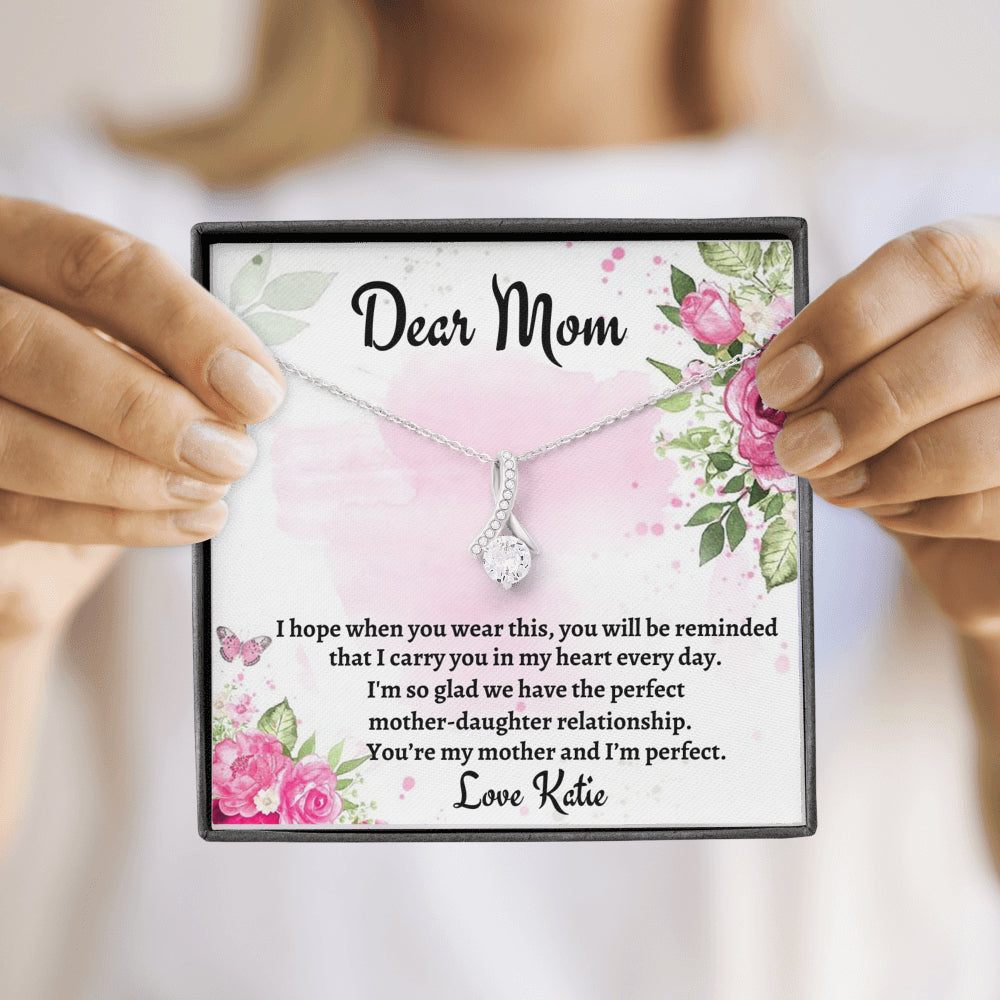 Gift for Mom, Beautiful Necklace Gift For Mom, Birthday Gift, Present From Daughter to Mother Christmas Gift