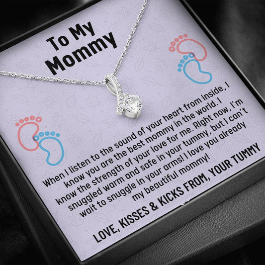 Mom To Be Gift, Beautiful Necklace Gift For Expecting Mom, Pregnancy Gift, Mama Present From Unborn Baby, Baby Shower Gift For Mom to Be