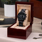 Grandpa EST 2021 Men’s Watch Gift, Grandfather To Be Gift, New Grandpa Gift, First Baby Promoted To Grandad